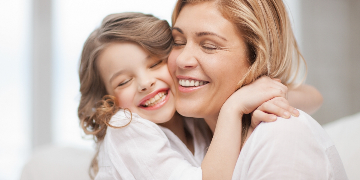 Mother with Child Embracing